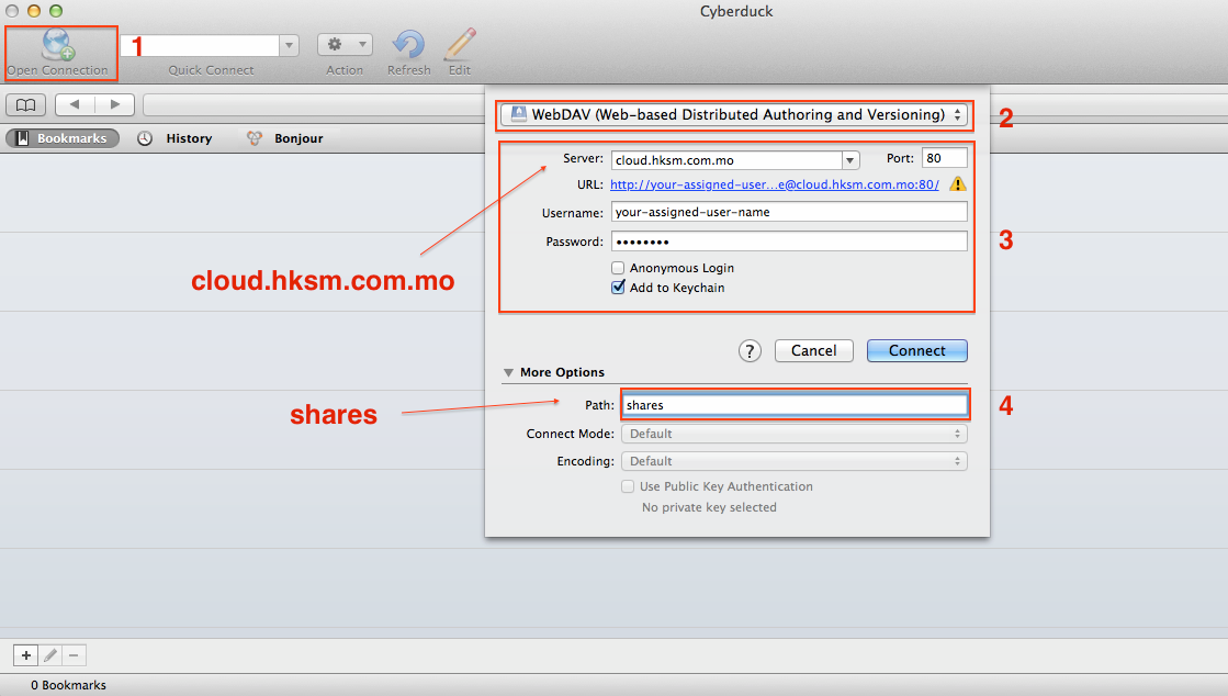 Webdav client mac